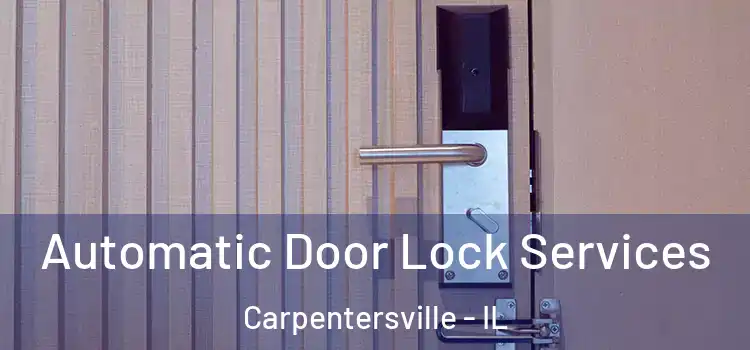 Automatic Door Lock Services Carpentersville - IL